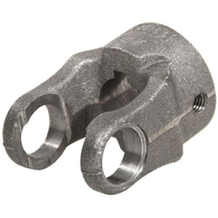 Aftermarket Round Bore Implement Yoke w Double Keyway And Set Screw A-806-0618-AI